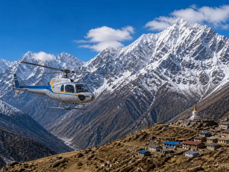 Langtang Heli Trek | Helicopter tour package in Langtang Region