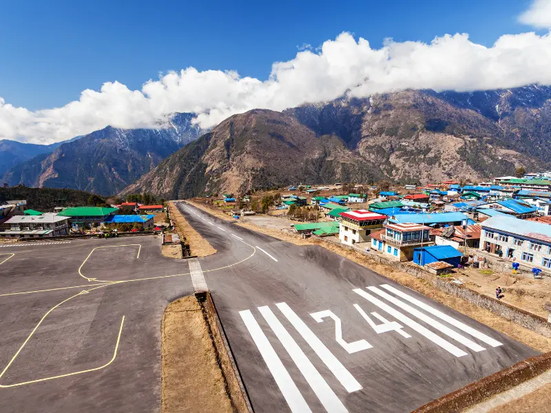 Everest Base Camp to Lukla Helicopter Flight helicopter tour in Nepal