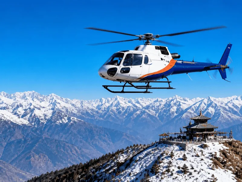 Kalinchowk Helicopter Tour | Helicopter tour package in Dolakha Region