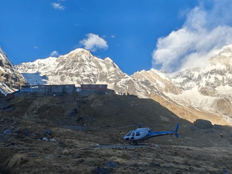 Annapurna Base Camp (ABC) Helicopter Tour | Helicopter tour package in Annupurna Region