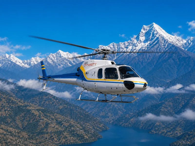 Pheriche to Kathmandu Helicopter Flight | Helicopter tour package in Everest Region